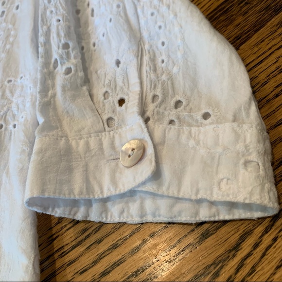 ADDITIONS by CHICO‘S White Eyelet Blouse - Picture 6 of 10